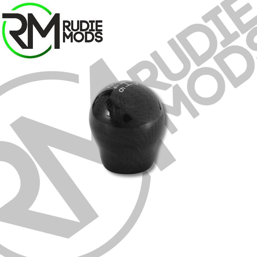 R-Spec Carbon Fibre Gear Knob for MK7, MK7.5 & MK8 Ford Fiesta ST (Lift Reverse)