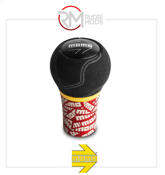 GENUINE MOMO ULTRA GEAR KNOB - RED POULTRARED0