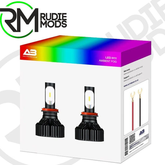 Autobeam LED H11 Car Ambient + Fog Unit H11 | 711