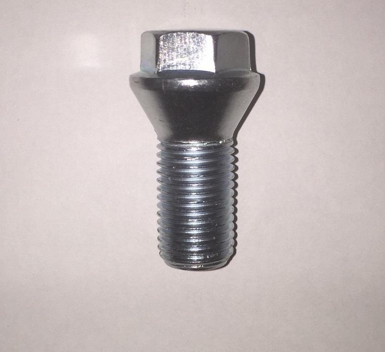 20 bolts for wheel adaptors M14x1.5x20mm thread - shallow 7mm - 17mm hex head