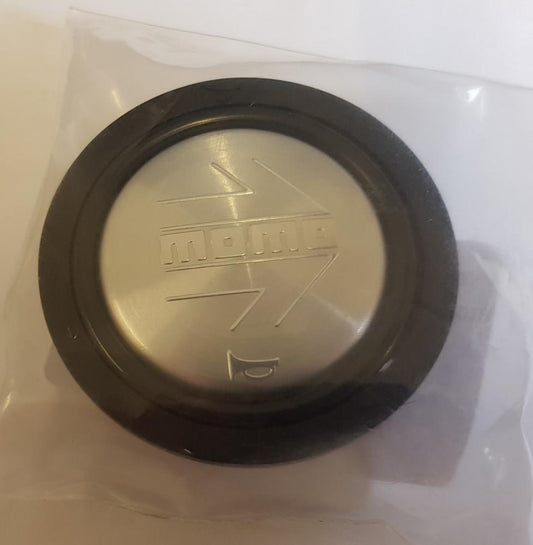 Genuine Momo Arrow Chrome Logo steering wheel horn push button
