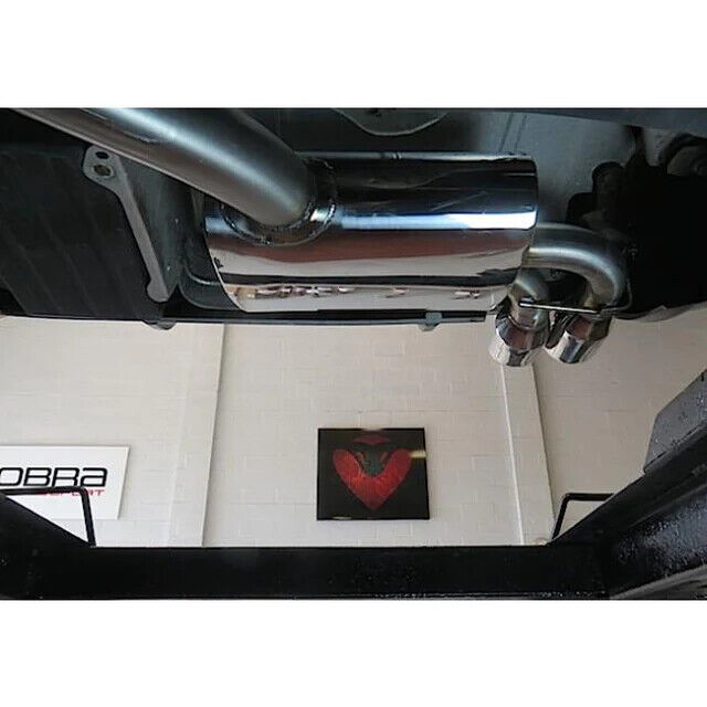 COBRA SPORT Audi S3 8P 3dr 2006-12 Cat Back Performance Exhaust Resonated