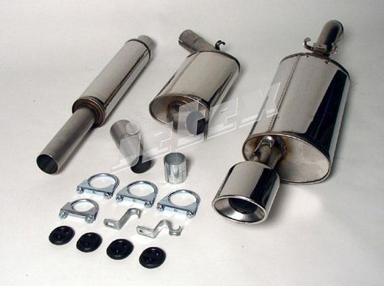 Jetex Exhaust VW Corrado 1.8 16V upto 1991 Stainless Steel Cat Back