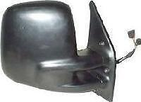 VW Transporter T4 90-03 black electric Driver Side wing mirror complete