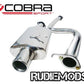 Cobra Sport Ford Fiesta Mk6 05-07 ST 150 Stainless Steel Cat Back System Non Res