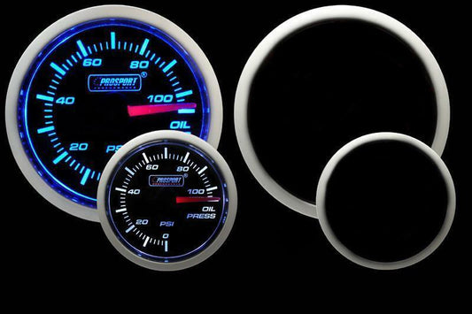 Prosport Performance 52mm Oil Pressure Gauge BAR