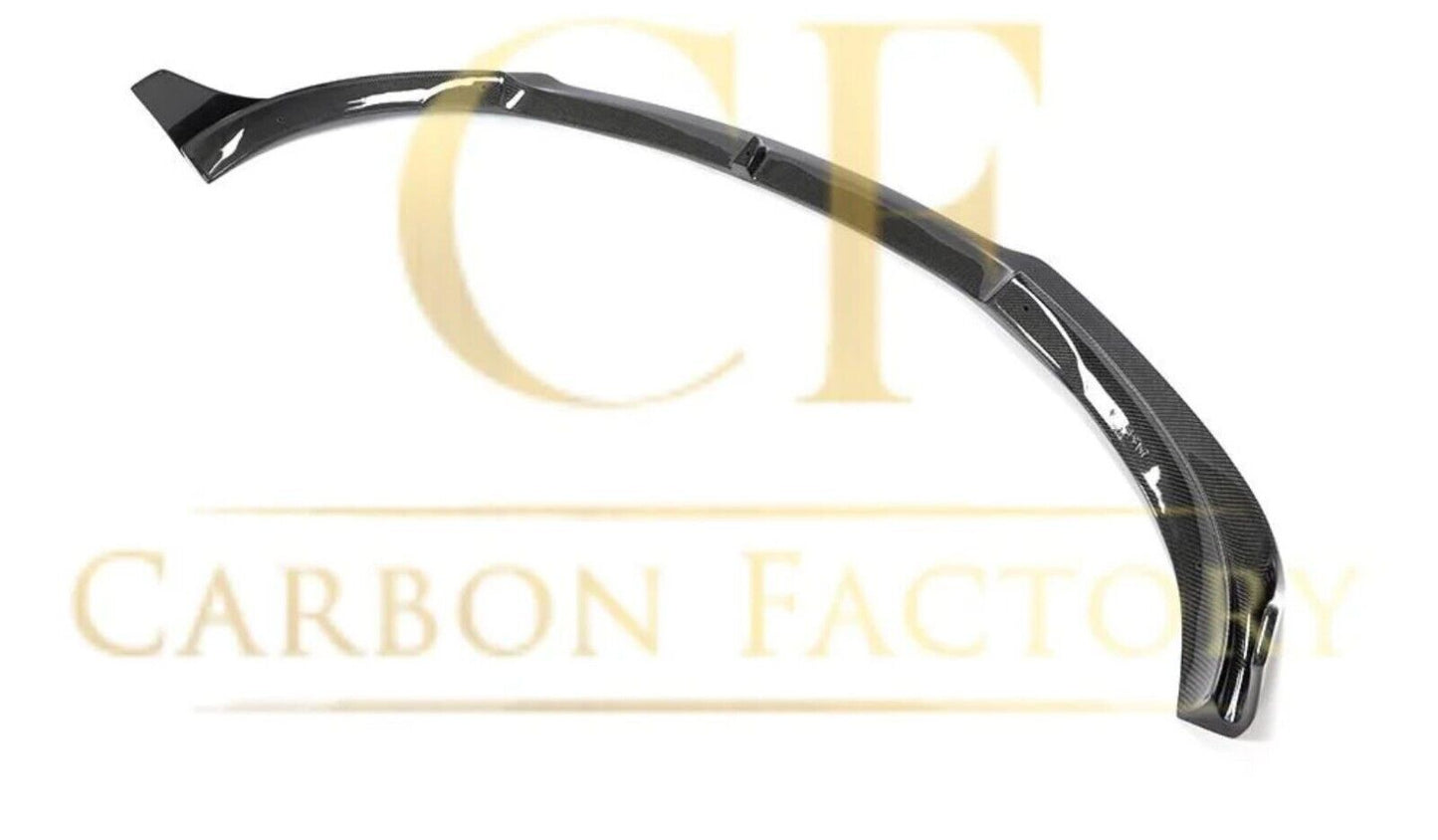 Carbon Fibre Front Splitter V Style Tesla Model 3 2016-Present Carbon Factory