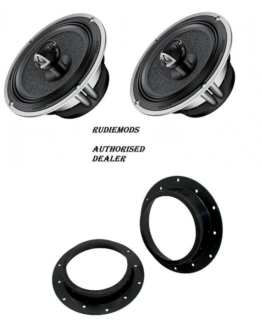 VW Caddy MK3 Audison Voce AV X6 6.5" 17cm Coaxial Car Stereo Speakers