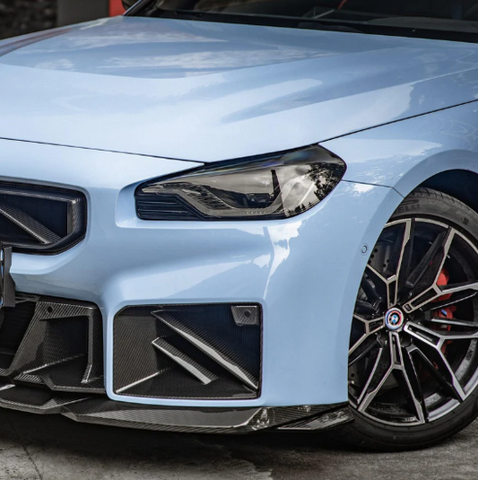 BMW G87 M2 DS Style Pre-Preg Carbon Fibre Front Induction Trims 23-Present