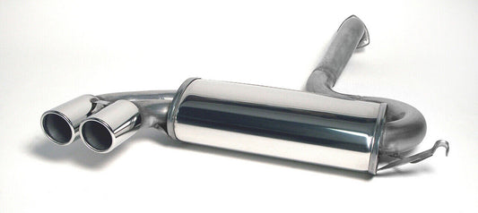 Jetex Stainless Resonated Exhaust Rear Backbox Audi S2 (B3) 220bhp/227bhp