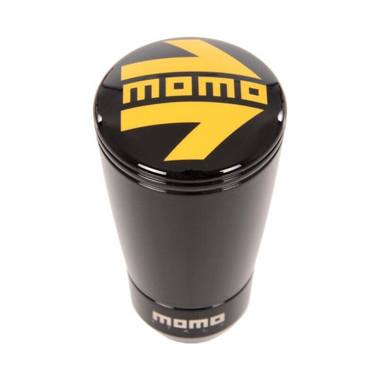CAR GEAR KNOB HANDLE SHIFTER MANUAL - GLOSSY BLACK ALUMINIUM POSK50BLKLUCL