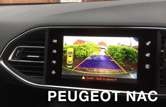 Reverse Camera Integration Kit to fit Peugeot with the NAC system fitted