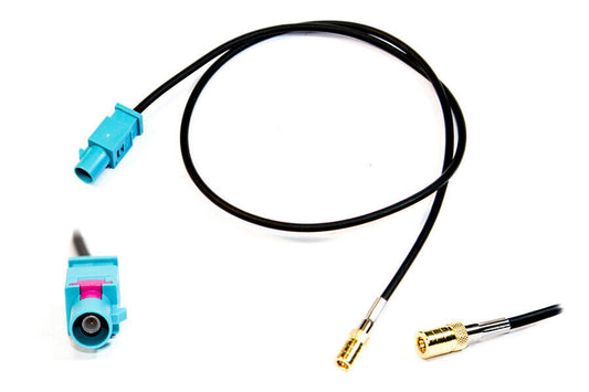 InCarTec 21-037 Fakra male to SMB female DAB adapter 50cm