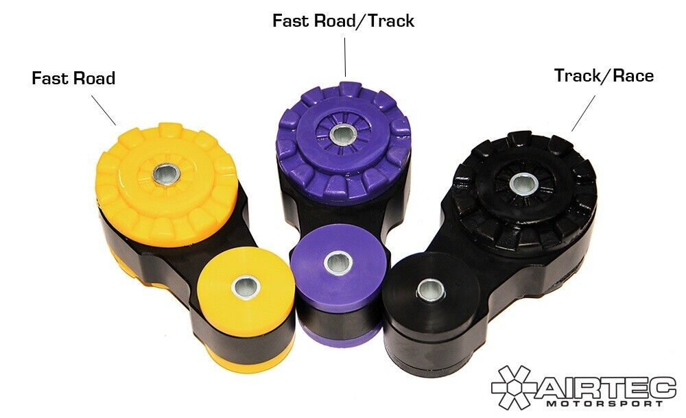 Airtec Motorsport Torque Mount FIesta 1.0 Ecoboost ST180 and St150 Yellow bush