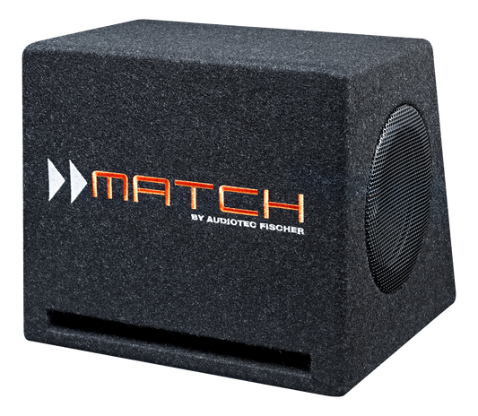 Match PP 7E-D Compact Subwoofer enclosure for Match plug and play amplifiers
