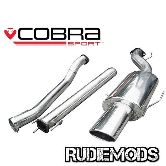 Cobra Sport Vauxhall Astra GSi G Hatch Cat Back System 2.5" bore Non-Res