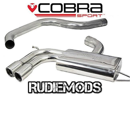 Cobra Sport Audi A3 8P 2.0 TFSi Cat Back Stainless Steel Exhaust System Non Res