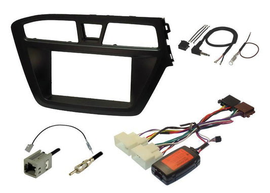 InCarTec FK-986 Hyundai i20 2014 On Double Din Car Stereo Fitting Kit