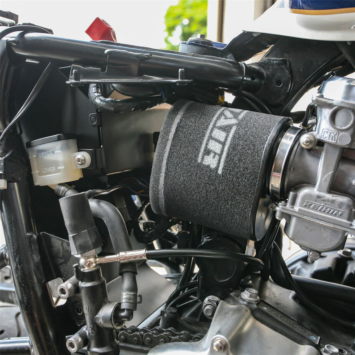 Ramair Triumph Bonneville & Thruxton Performance Air Box Replacement K ...
