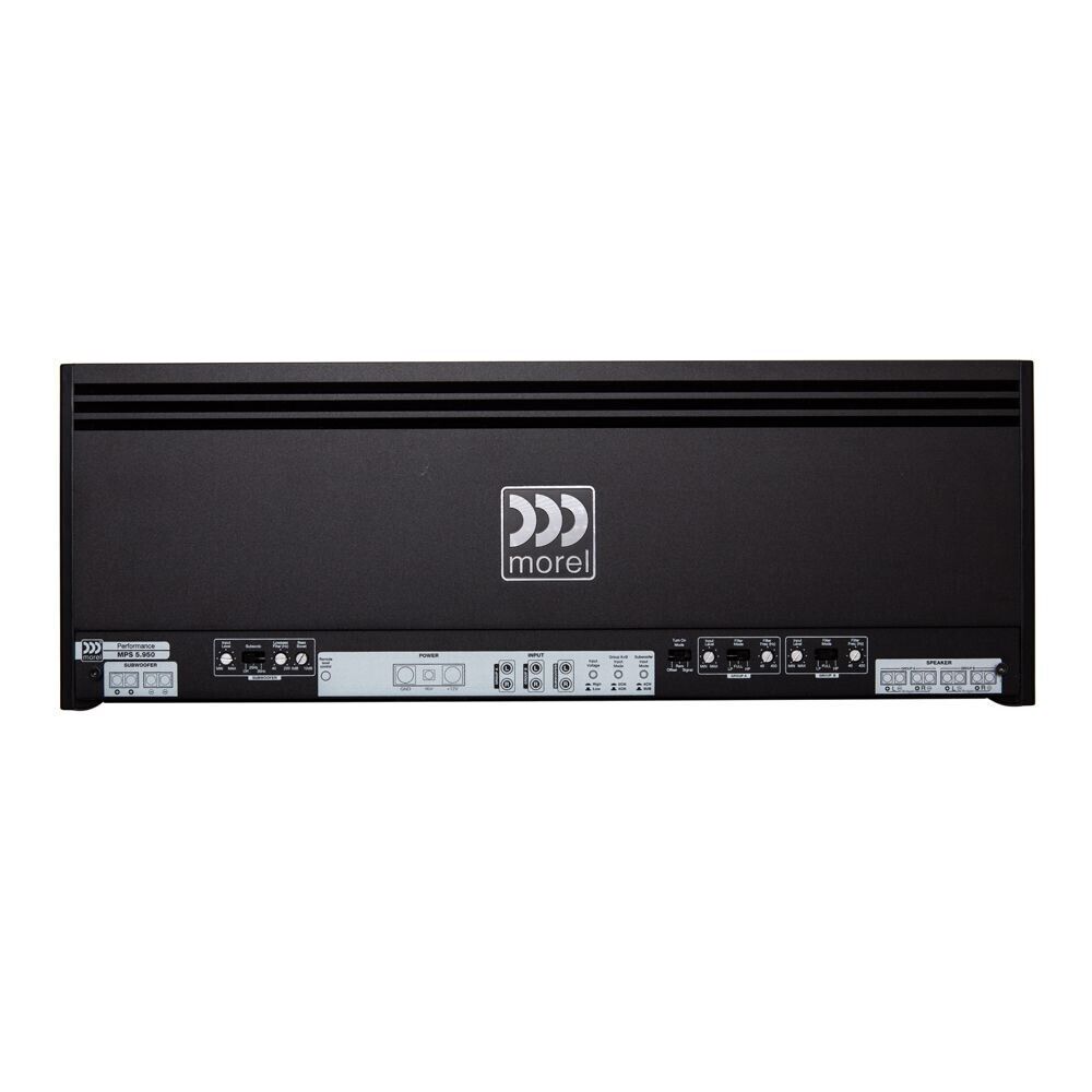 CAR AMPLIFIER 950W 5 CHANNEL CLASS A/B + D FULL-RANGE MOREL
