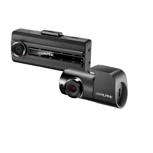 Alpine Advanced 1080p Dash Cam + Rear Add-on Full HD Camera