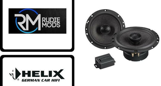 HELIX S 6X 2 Way Coaxial with X-over 6.5" Car Door Speaker set #1 Seller