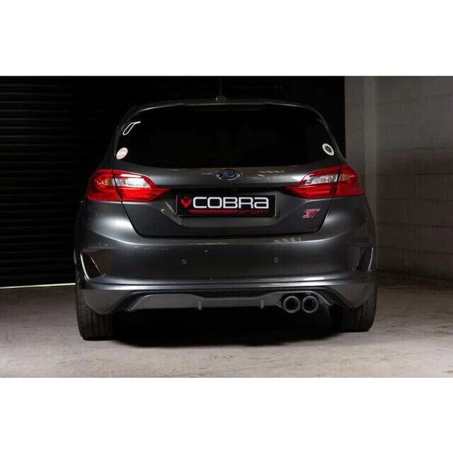 COBRA SPORT Ford Fiesta Mk8 2018-22 ST GPF-Back Valved Performance Exhaust Black