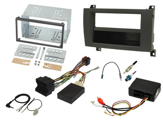 InCarTec FK-313-5 Mercedes SLK R171 2009 - 2011 Stereo Fitting Kit FIBER Optic