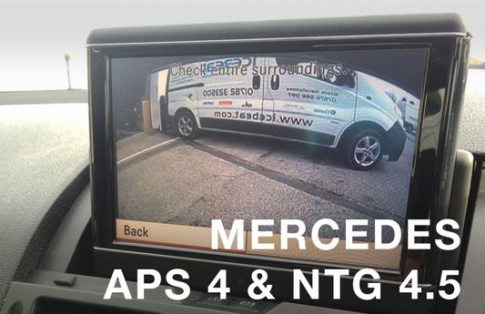 Reverse Camera Integration Kit to fit Mercedes with APS NTG4 and Online NTG4.5