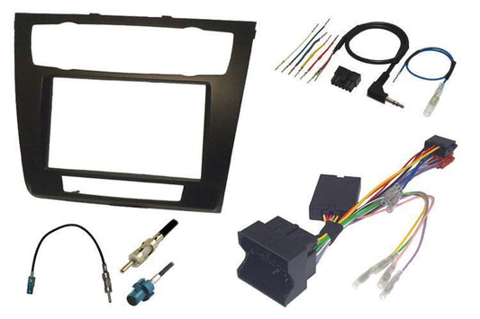 InCarTec FK-889 BMW 1 Series E81 E82 E87 E88 Double Din Car Stereo Fitting Kit