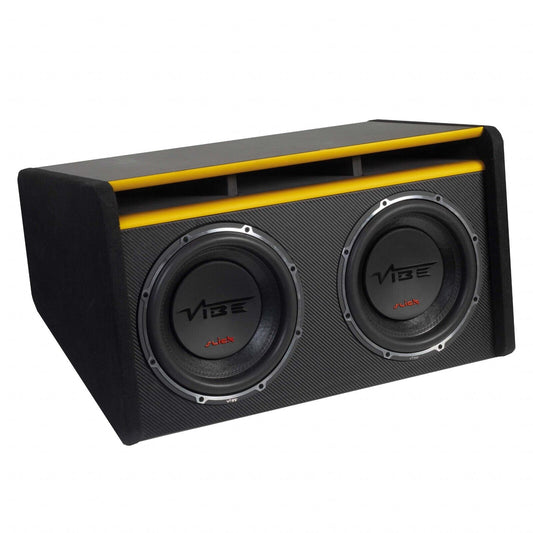 SLICKMIT12T-V3: VIBE SLICK Twin 12 inch 3000 Watts Passive Bass Enclosure