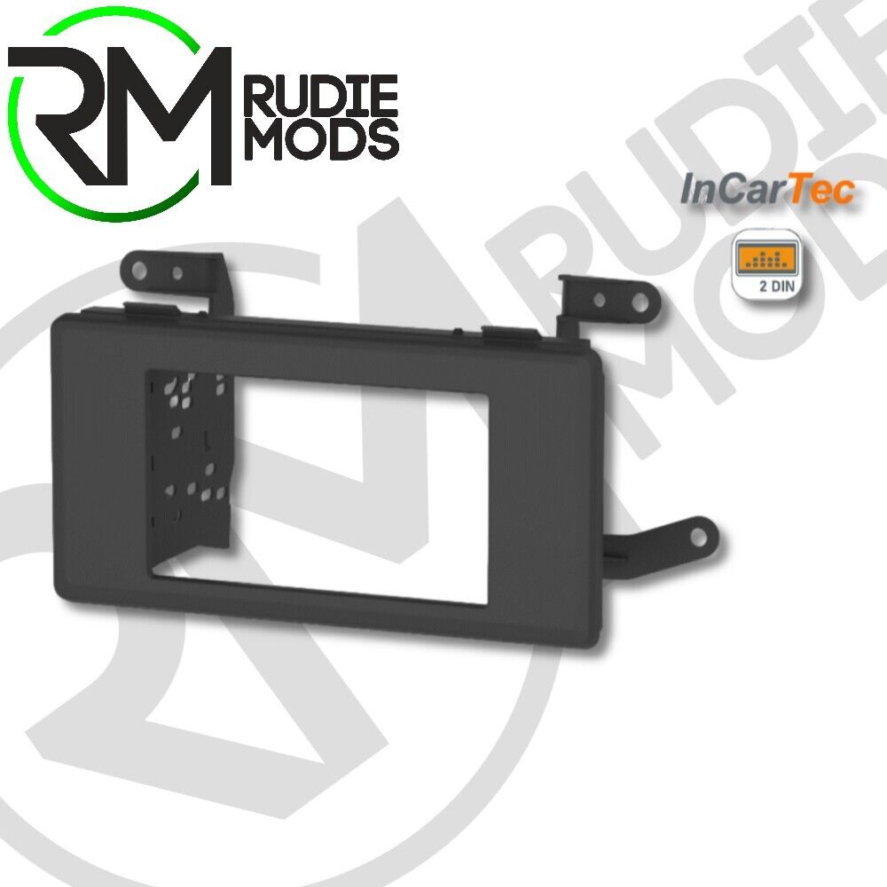 Double DIN Car Radio Fascia For Subaru BRZ / Toyota GR86 (2022-2024) MATTE BLACK