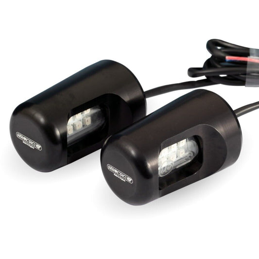 LED Bar end Indicator Billet aluminium housing 12 Volt Oberon