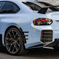 BMW G87 M2 M Performance Style Pre-Preg Carbon Fibre Rear Bumper Trims 2023-