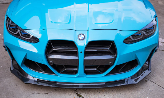 CSL STYLE CARBON FIBRE FRONT GRILLE FOR BMW G80 M3 G82 G83 M4 2021-PRESENT