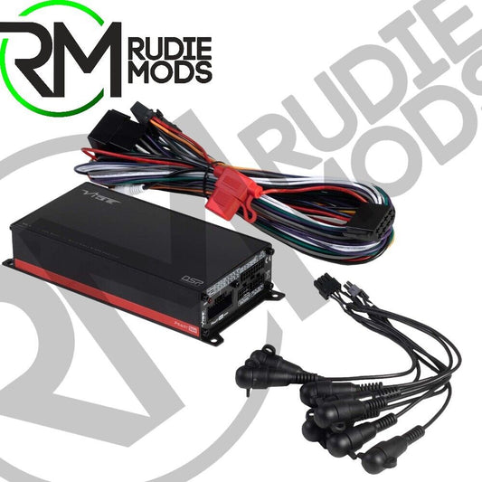 VIBE POWERBOX65.4-8MDSP-V3 4 Channel Car Amplifier with built in 8ch DSP