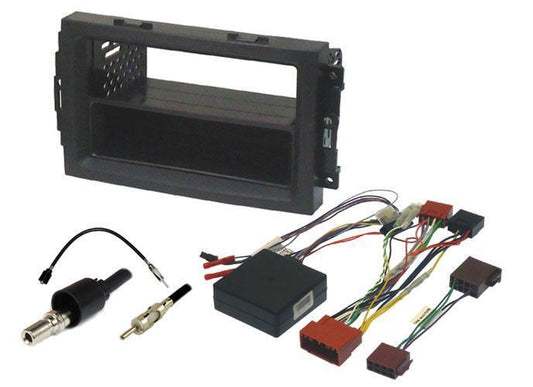 InCarTec FK-304 Jeep Commander 06 - 09 Single Double Din Stereo Fitting Kit