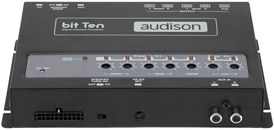 Audison bit Ten multi-function digital processor 32 bit DSP