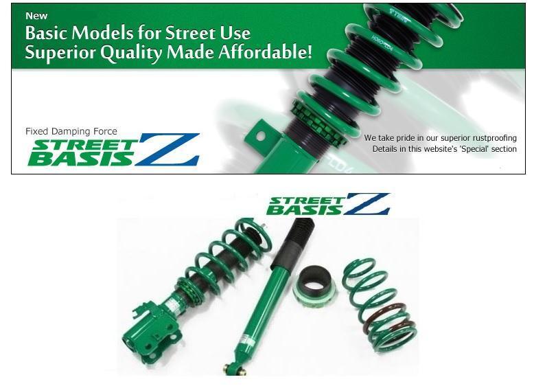 Tein Street Basis Z Coilovers Subaru Impreza 00-02 WRX GDA chassis GSS54-81SS2