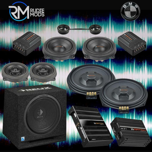 Rudiemods MATCH Stage 3 Speaker Upgrade System For BMW 3 Series F34 2014 Onwards