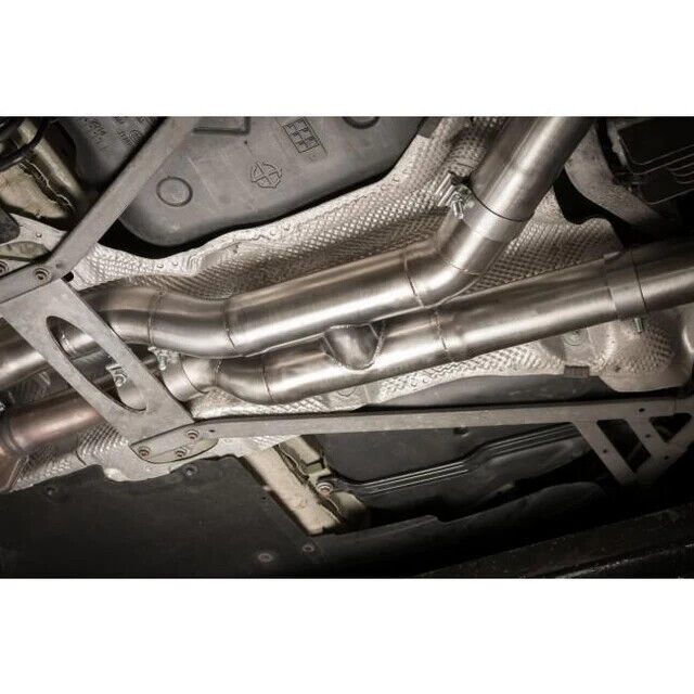 COBRA SPORT BMW M3 F80 3" Valved Secondary Cat Back Performance Exhaust Carbon