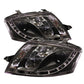 Audi TT 1999-2007 8N Black LED DRL Daylight Running Lights Headlights