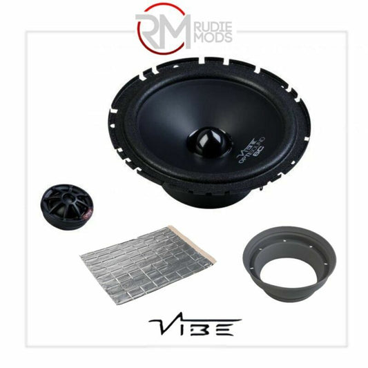 NEW VIBE OPTISOUND VW 6.5" Component Speaker Kit For Golf 03-08 OPTIVWKT-V8