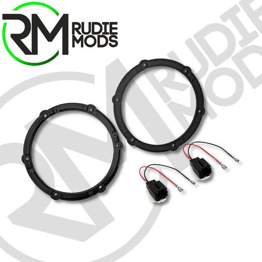 Citroen, DS, Peugeot) Car Speaker Upgrade Fitting Kit Groupe 165mm (6.5 Inch)