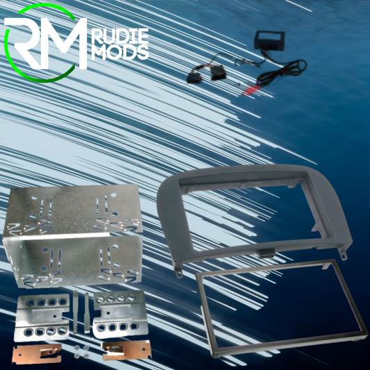 Mercedes SL MOST fibre optic amplifier retention interface & Fascia Kit