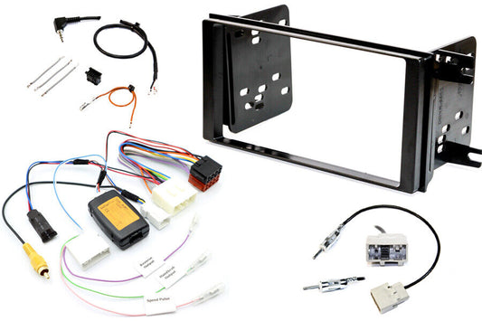 Subaru Forester (2008-2012) Double DIN stereo fitting kit with camera retention