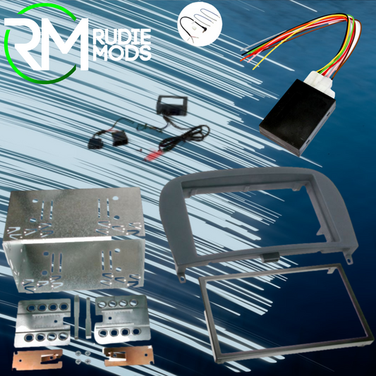 Mercedes SL MOST fibre optic amplifier retention interface & Fitting Kit