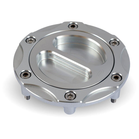 Triumph Tiger 1050, 1200, 800 XC, XR billet aluminium Fuel Cap Kit Oberon
