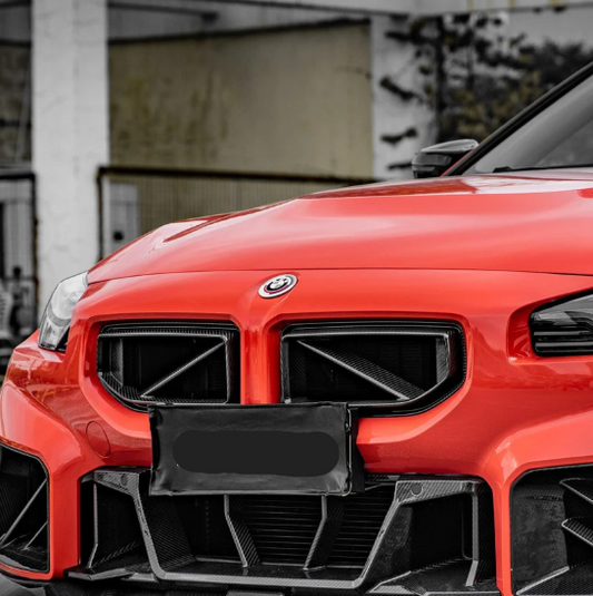 BMW G87 M2 DS Style Pre-Preg Carbon Fibre Front Grille 23-Present