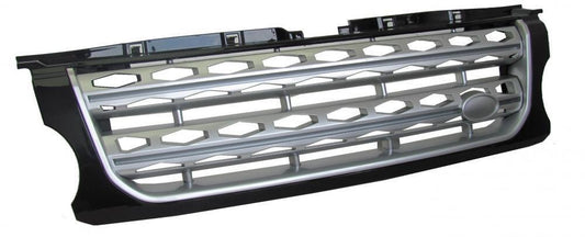 Black and Silver Anniversary style front grille to fit LR LR4 Discovery 4 14 on